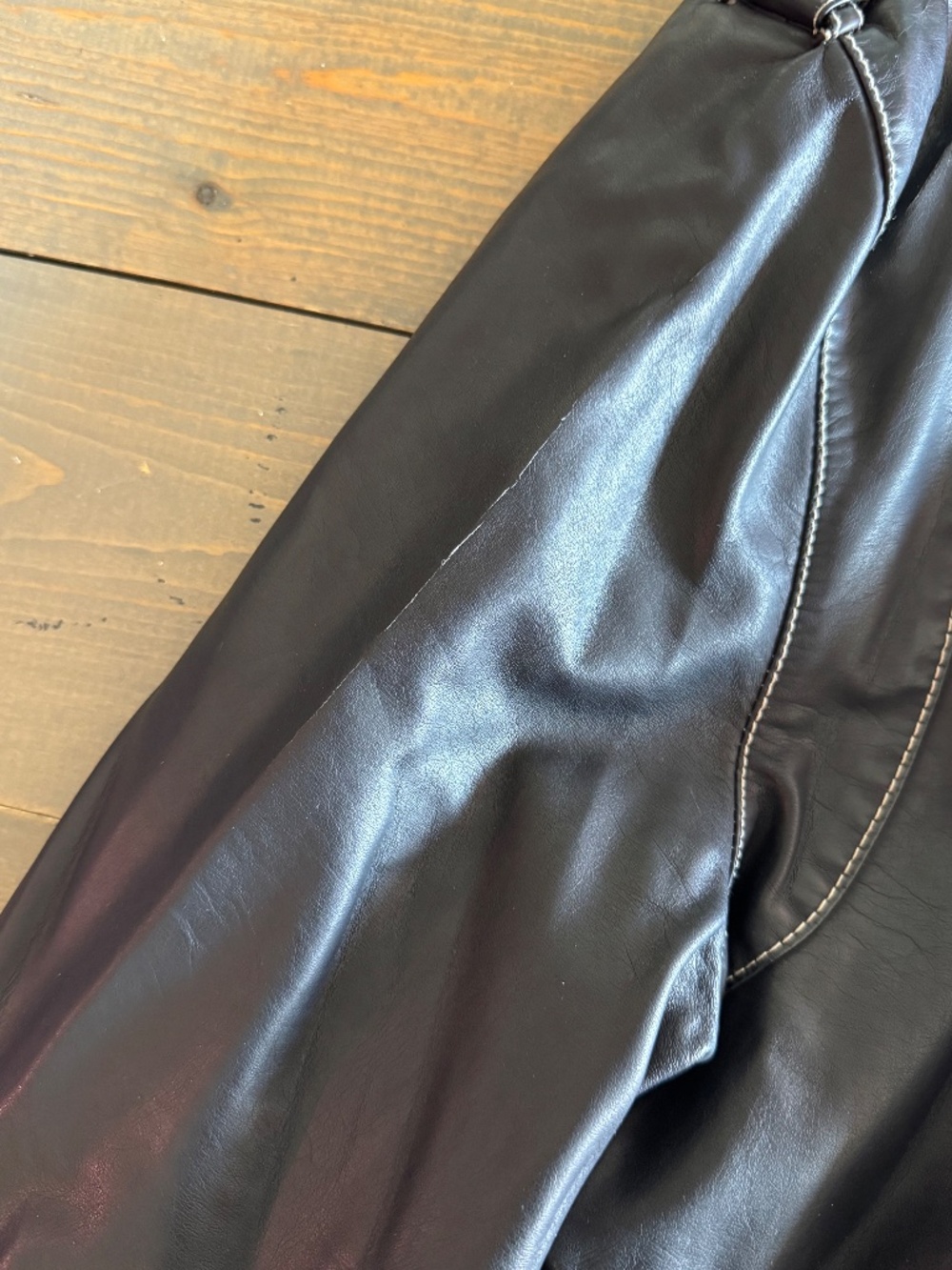 Members Only Iconic Racer Faux Leather Jacket Black Men’s L - Picture 4 of 15